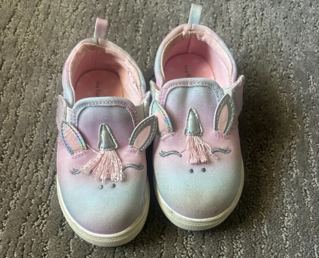 George Unicorn Slip-On Shoes Size 9