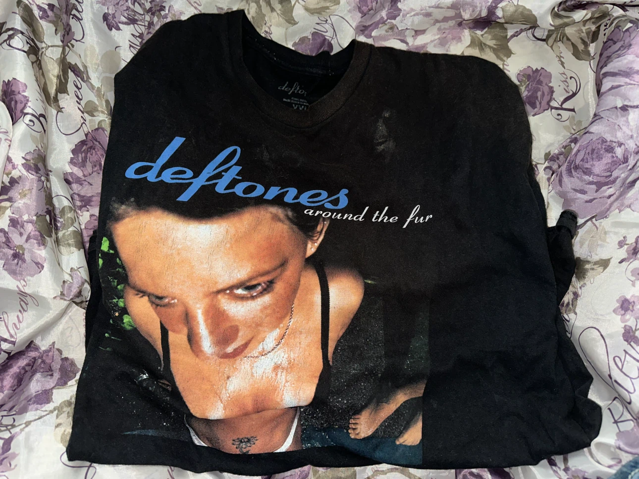 deftones band tee