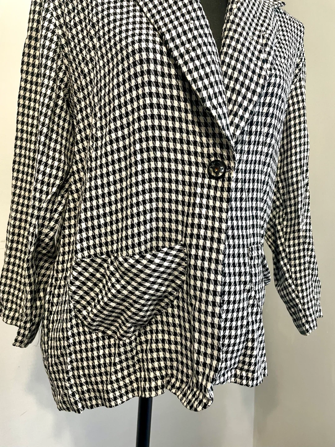 Bentley houndstooth blazer size M - photo 4