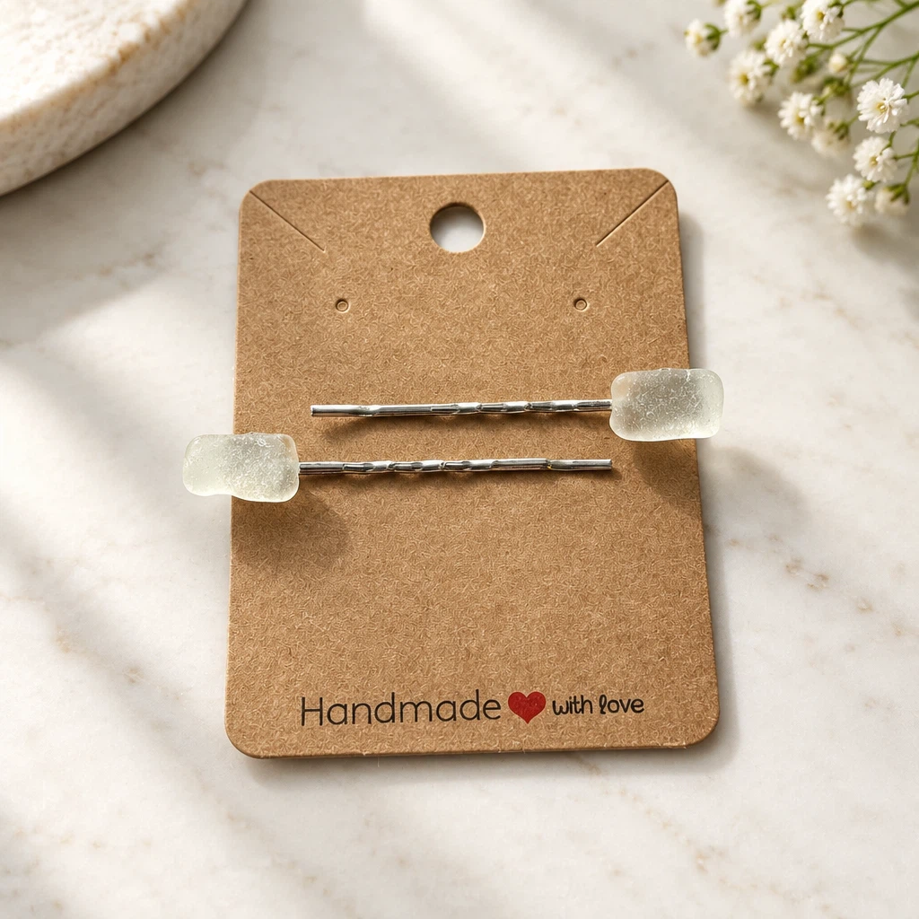 ✨Sea Glass Bobby Pins ✨