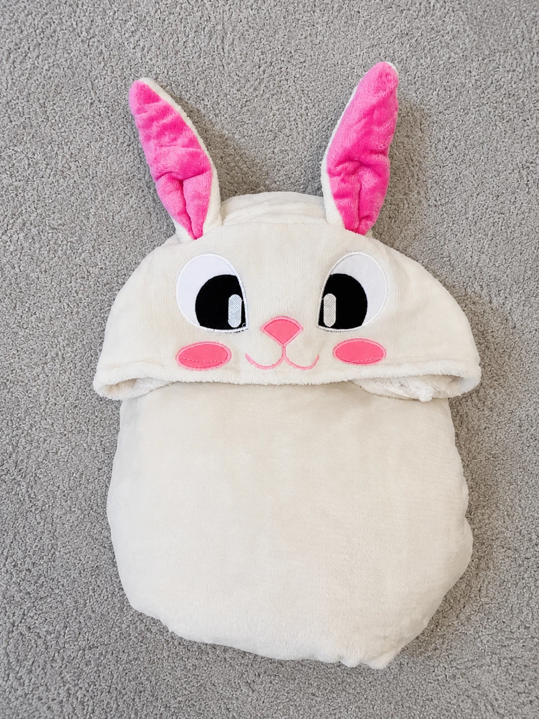 Bunny Costume Blanket Hoodie