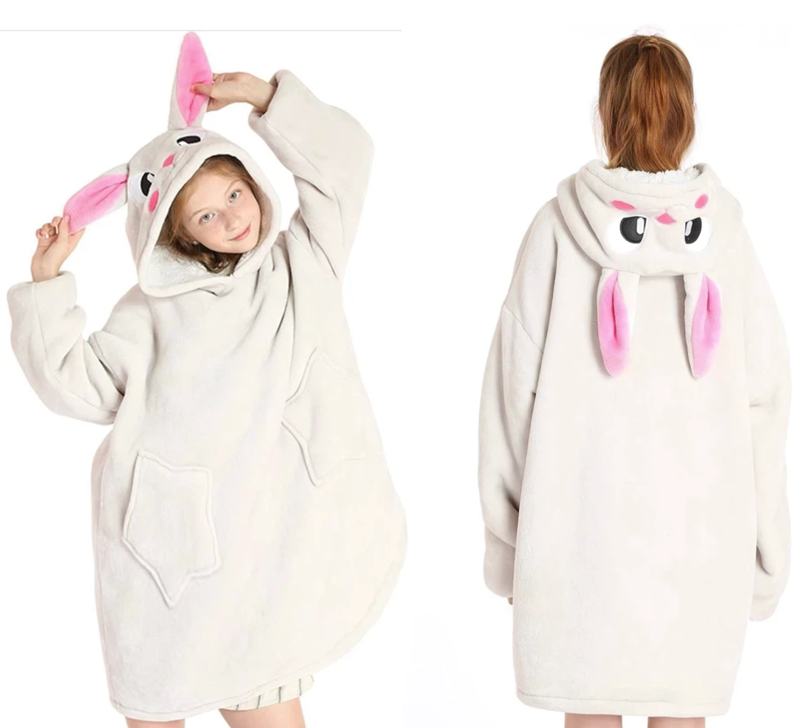 Bunny Costume Blanket Hoodie - photo 2