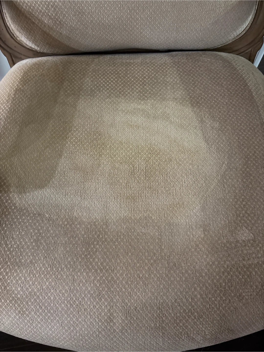 Vintage style upholstered armchair - photo 2