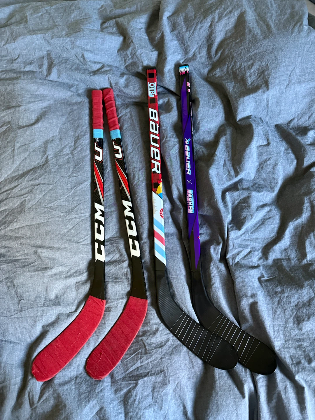 🏒 Bauer Mystery Mini Hockey Sticks - 4 Available