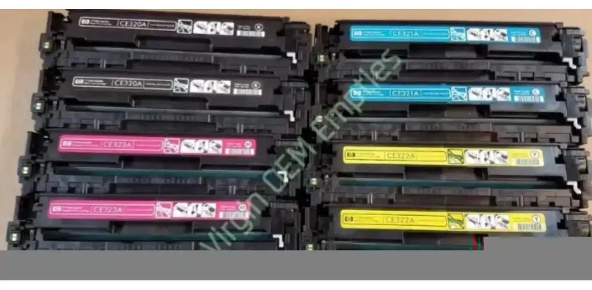 HP 128A CARTRIDGES EMPTY IN ORIGINAL BOXES - photo 3