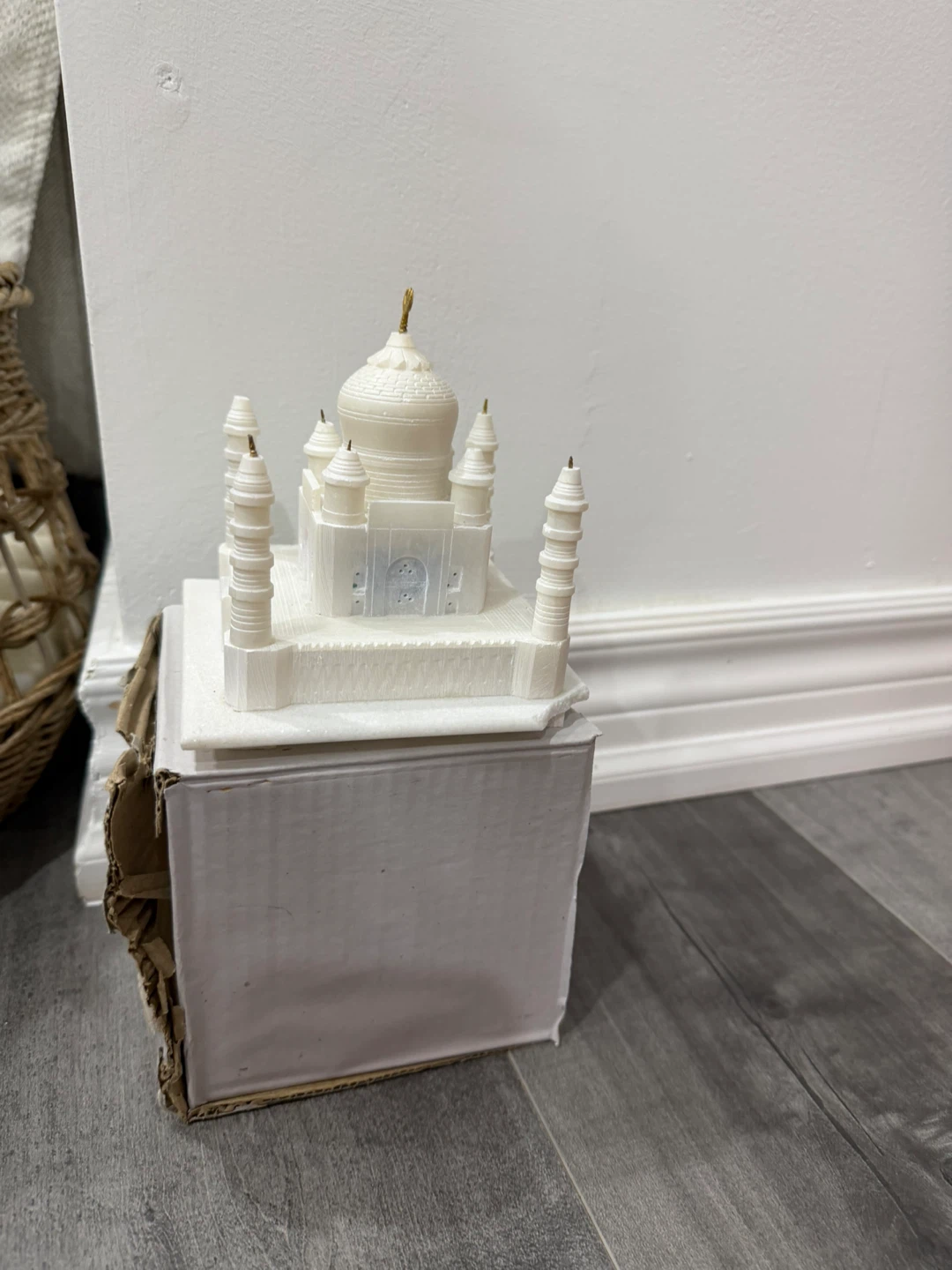 Taj Mahal shaped decorative candle - photo 2