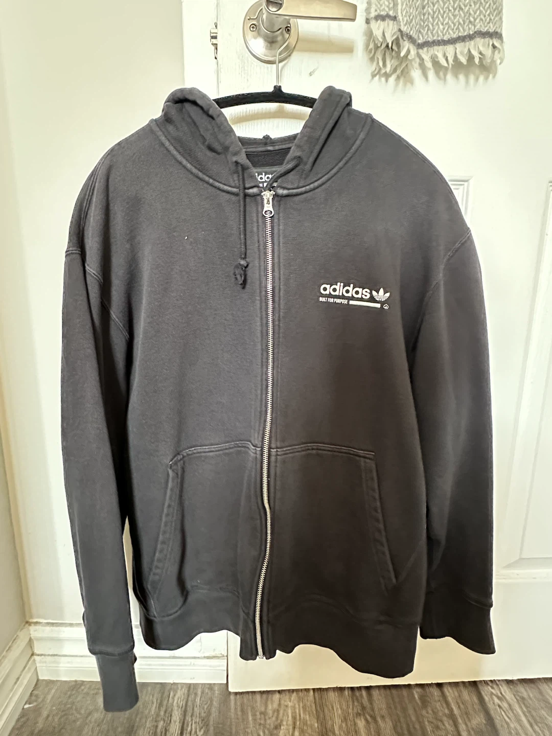 Adidas Built for Purpose Zip-Up Hoodie - Large