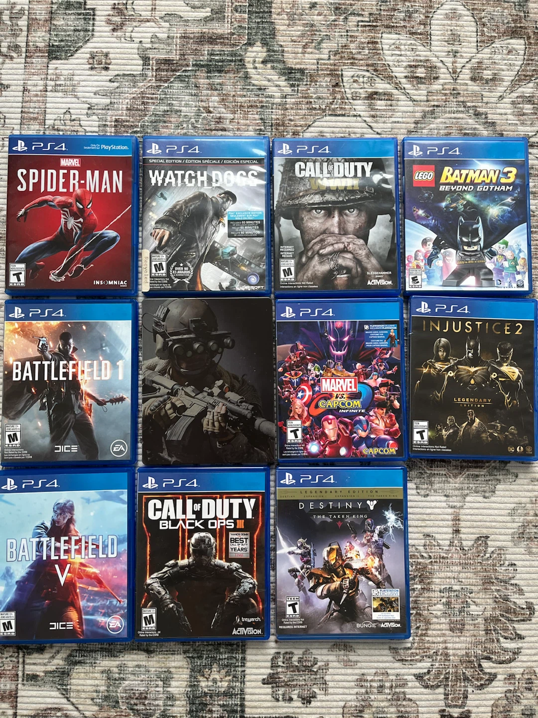 PlayStation4 Console Bundle w/ 2 Controllers and 11 Games - photo 3