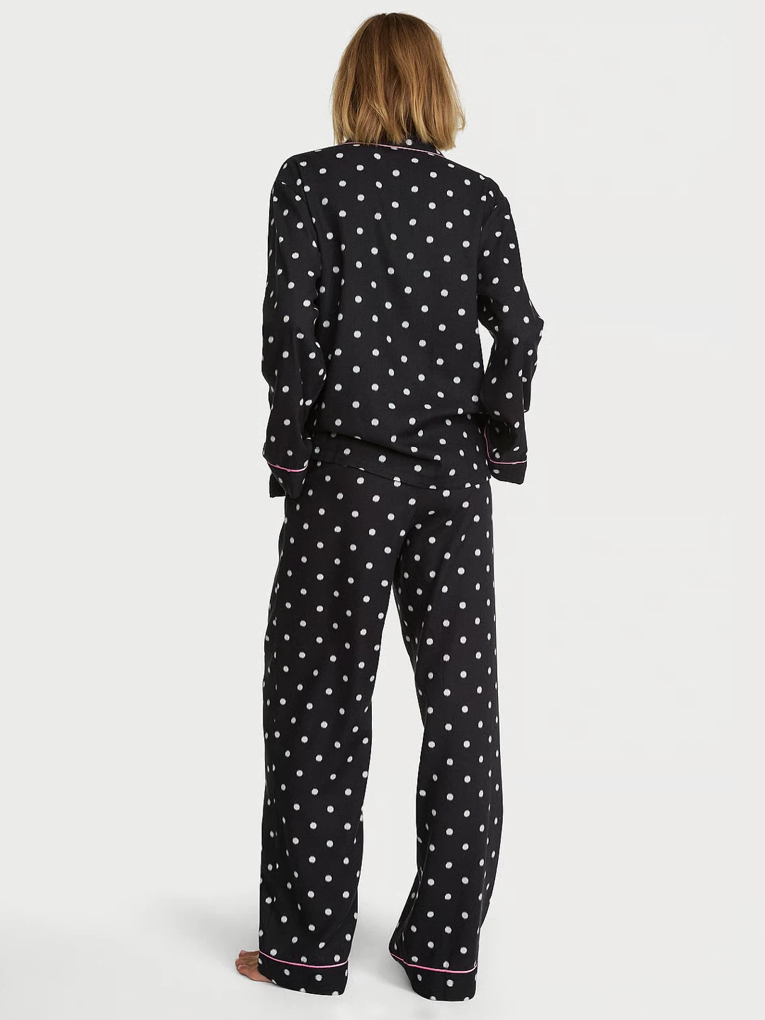 Victoria's Secret Polka Dot Flannel Pajama Set - photo 2