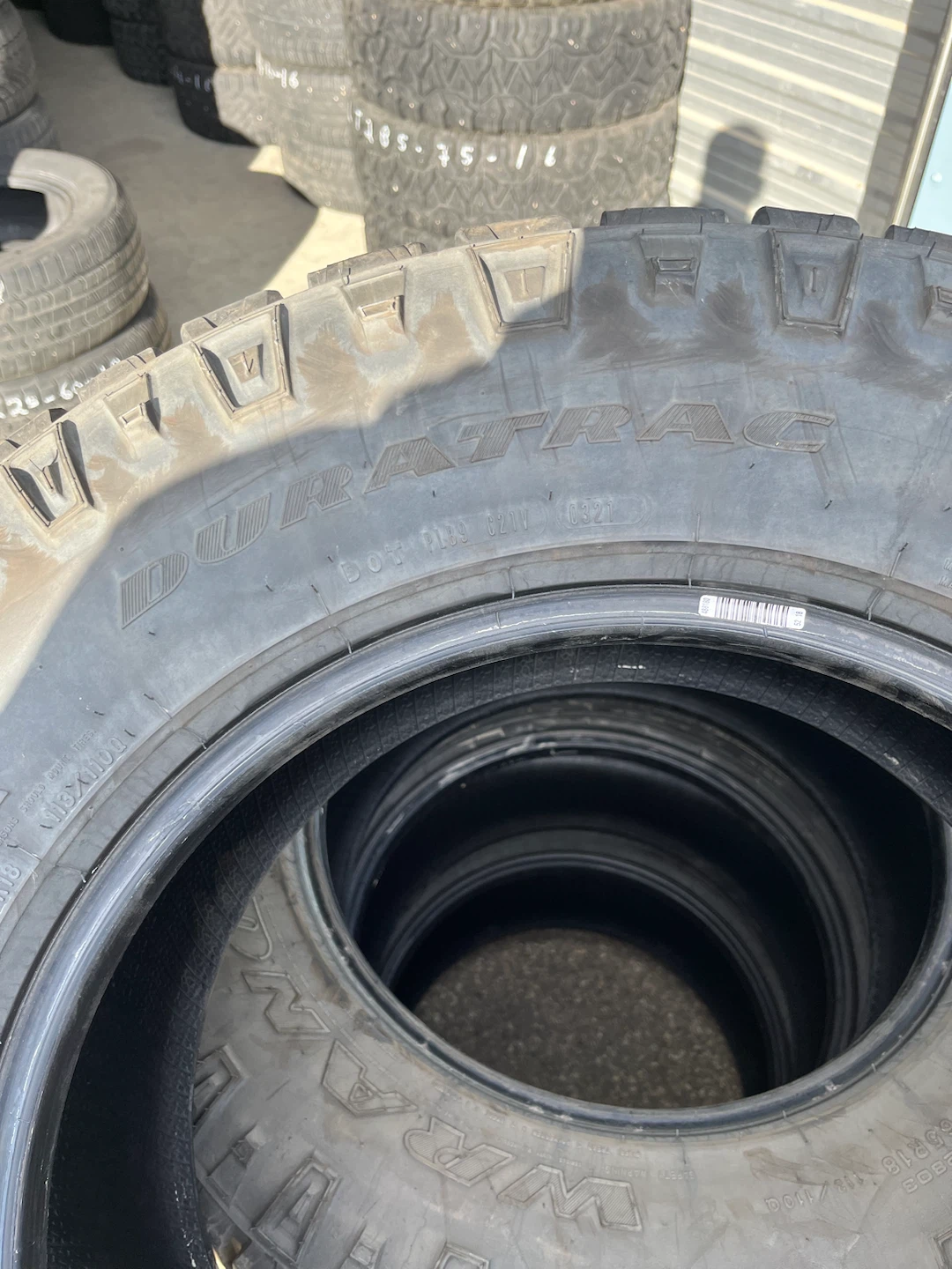 Goodyear Wrangler DuraTrac LT275/65R18 Tires - photo 4