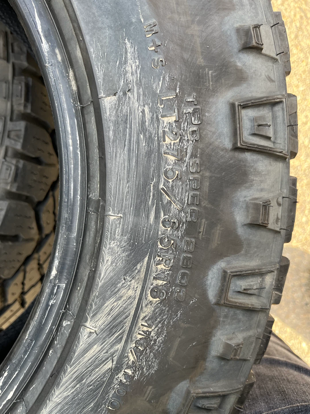 Goodyear Wrangler DuraTrac LT275/65R18 Tires - photo 5