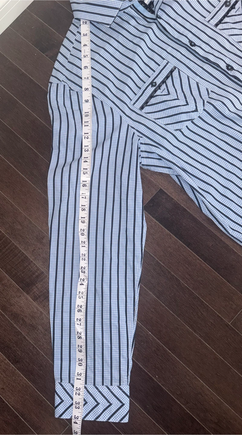 English Laundry Striped Button-Down Shirt XXL - photo 5