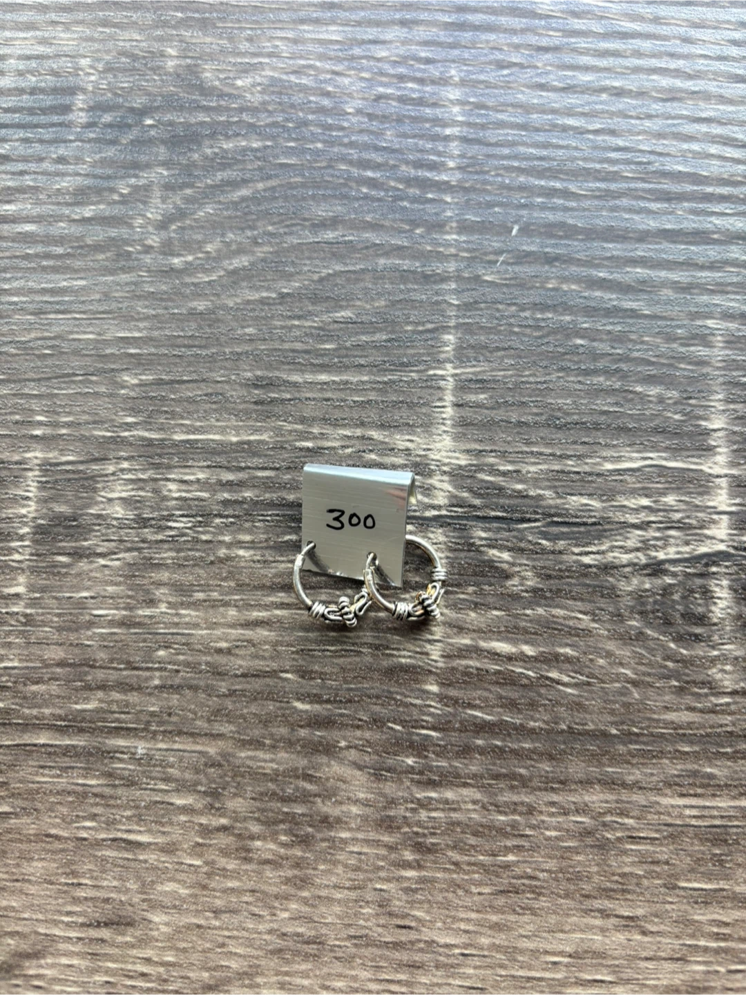 Small Silver Hoop Earrings