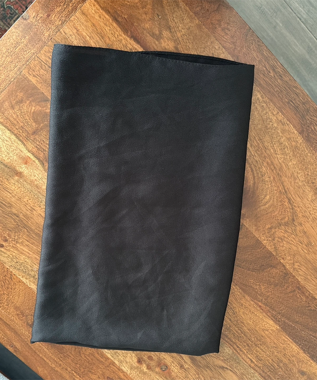 Silky Black Long Scarf/Shawl - $5 - East York