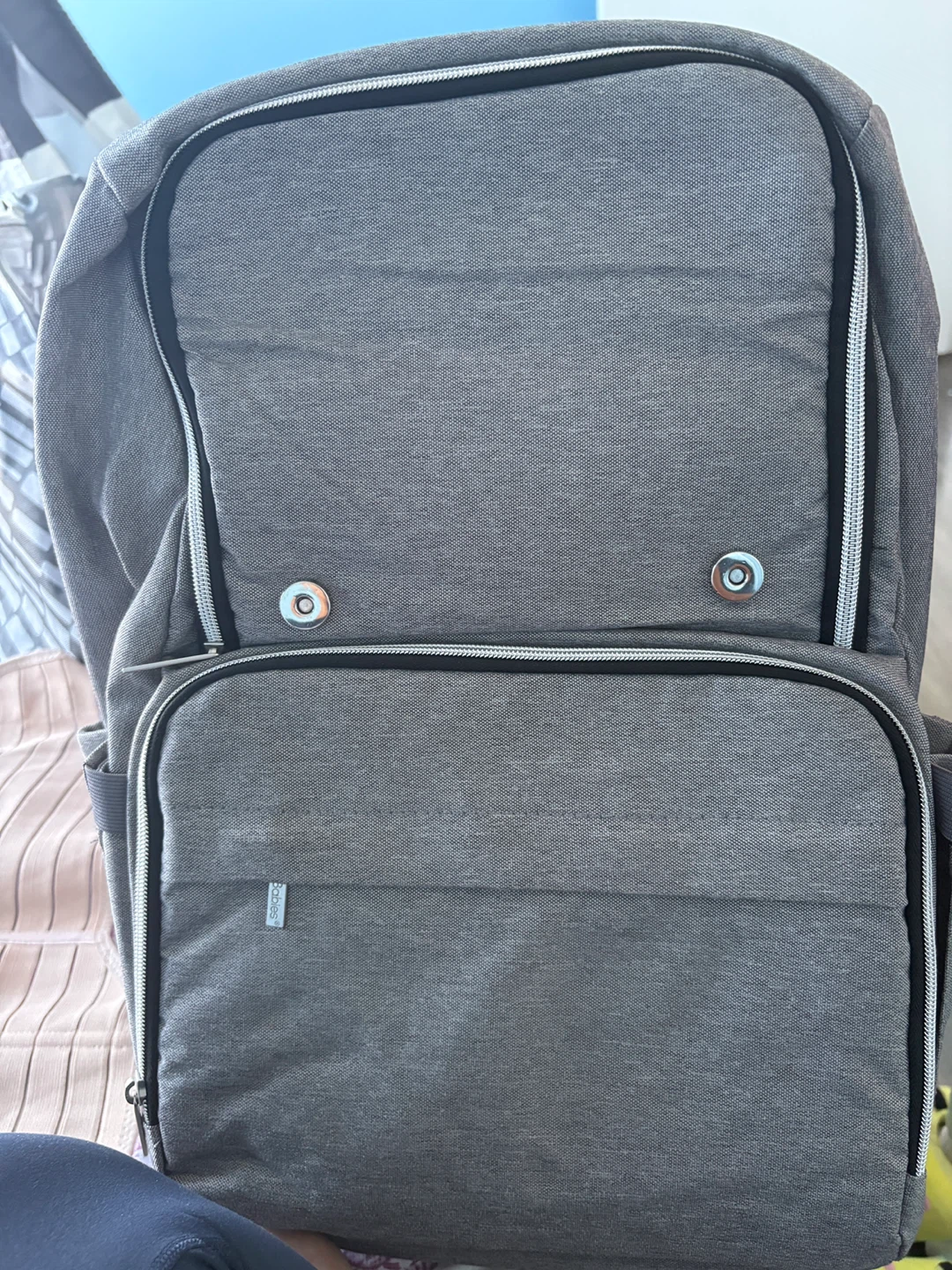 KeaBabies Classic Gray Diaper Bag Backpack - photo 3