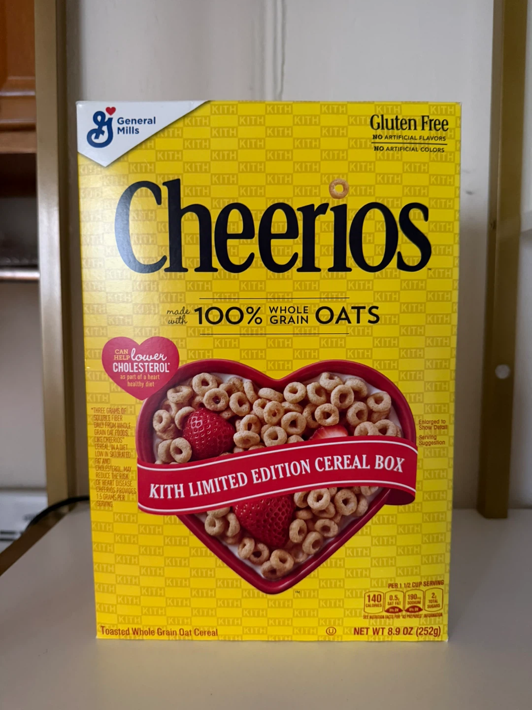 Kith x Cheerios Limited Edition Cereal Box - photo 3