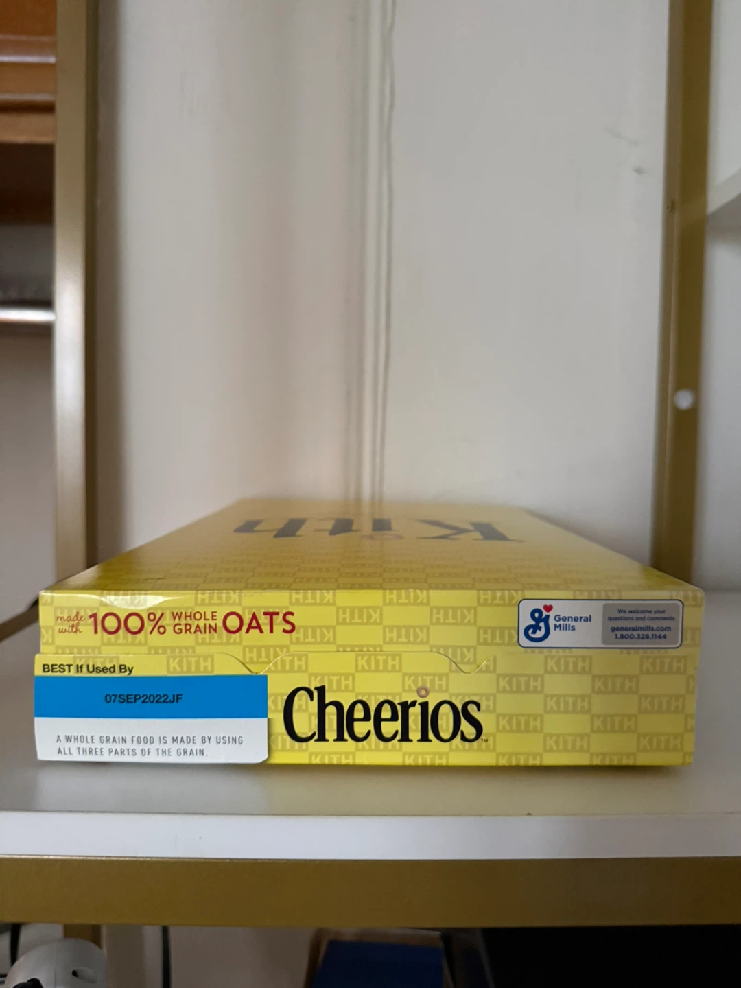Kith x Cheerios Limited Edition Cereal Box - photo 4