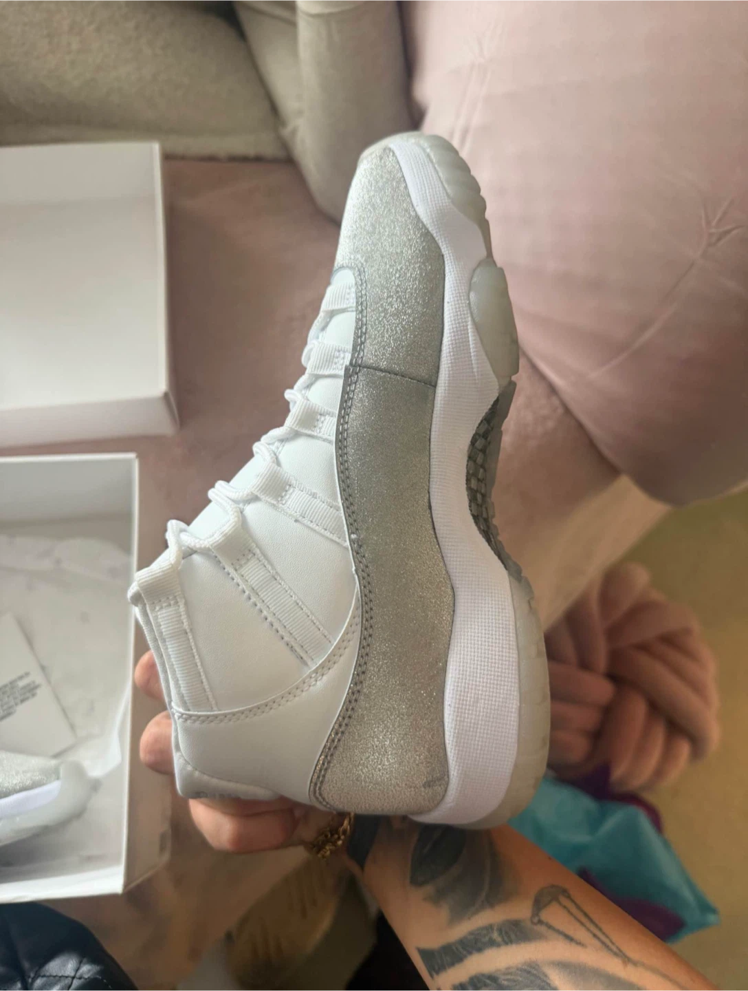 Air Jordan 11 Retro Metallic Silver