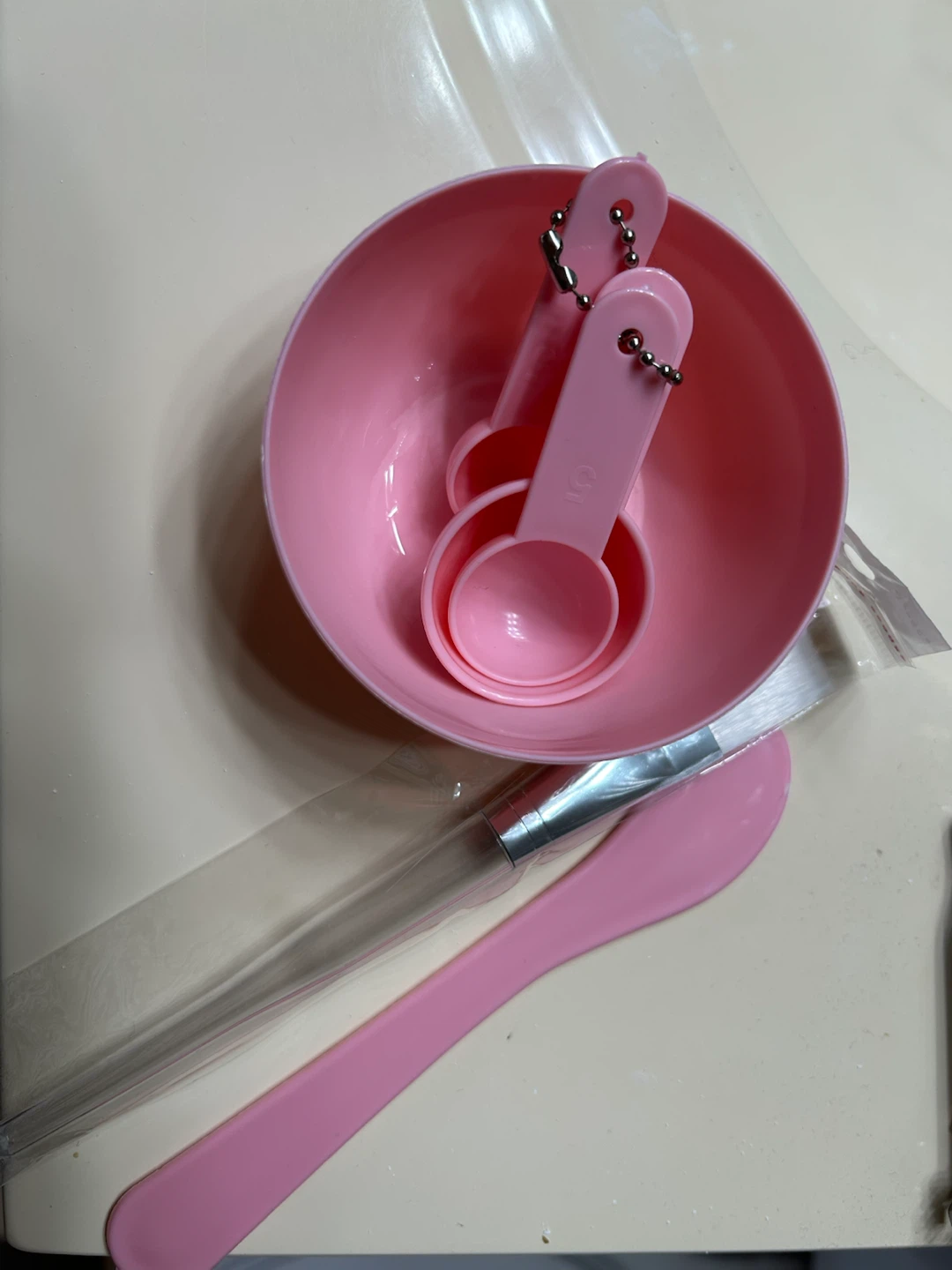 DIY Facial Mask Mixing Bowl and Spatula Set