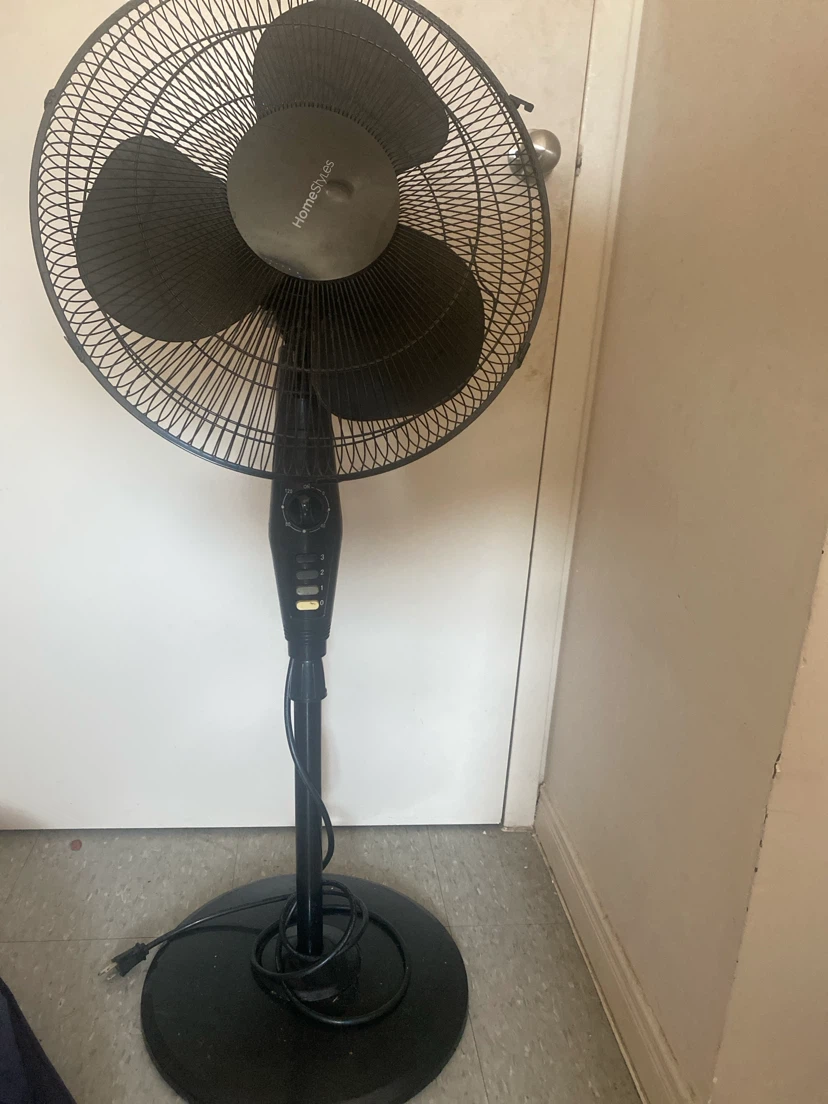 HomeStyles Black Pedestal Fan