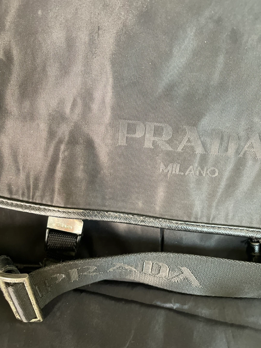 Prada Milano Nylon Messenger Bag - photo 3