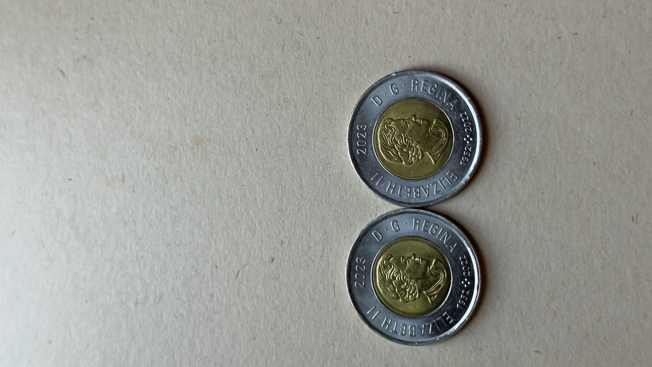 Two 2023 Riopelle 100 Commemorative $2 Coins - photo 2