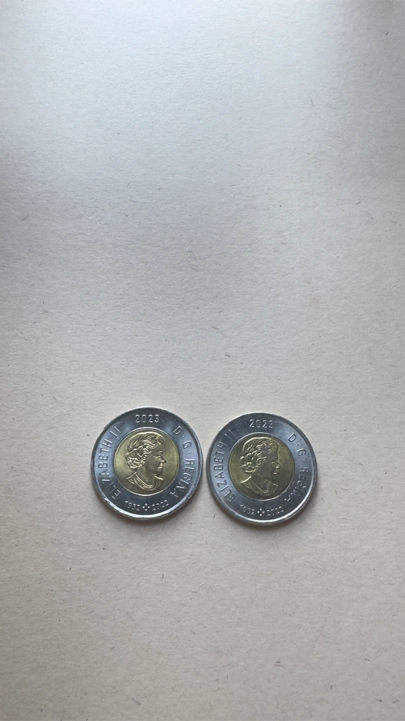 Two 2023 Canadian Two Dollar Coins - photo 2