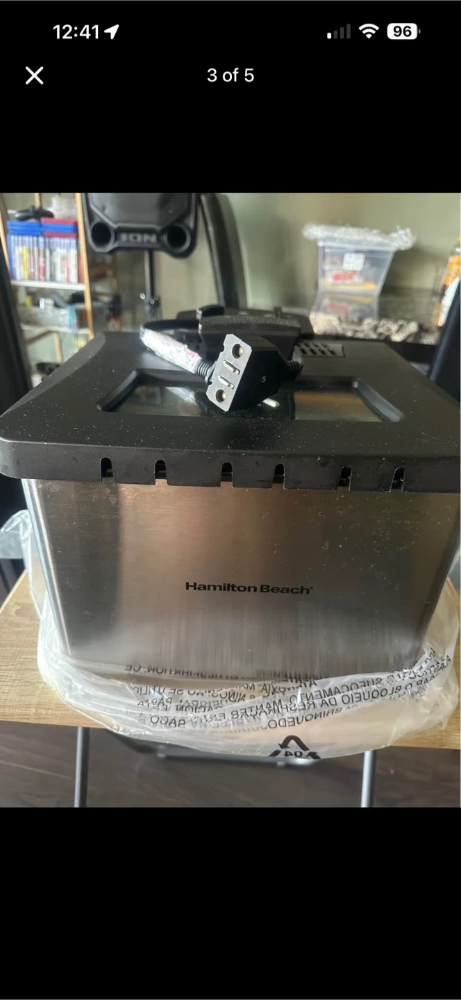 Hamilton Beach Deep Fryer DF11 - photo 3