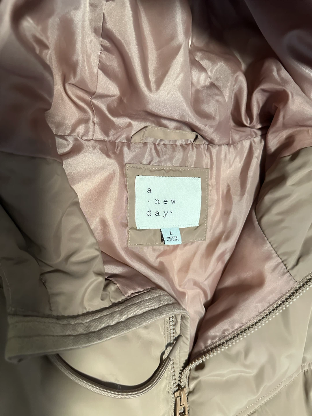A New Day Puffer Jacket Size Large
