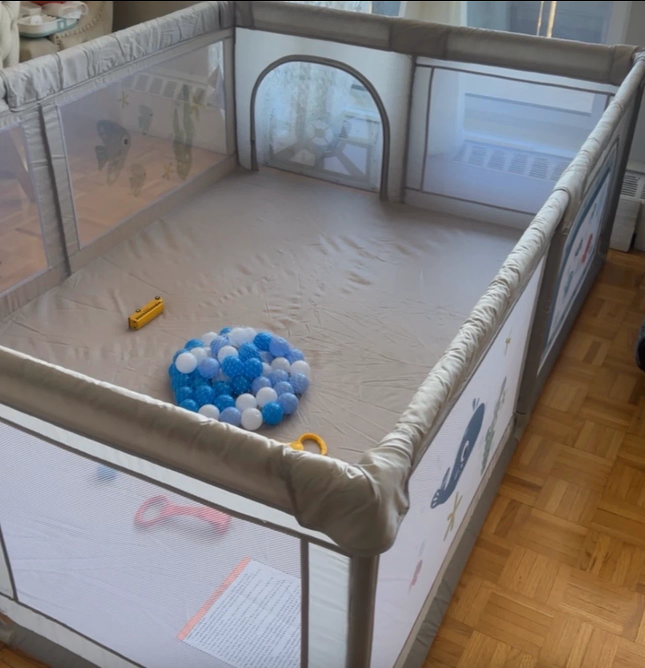 Baby Playpen with Ocean Design - photo 2