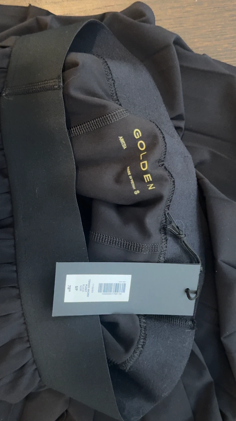 TNA Aritzia New With Tags Black Tennis Skirt - photo 3