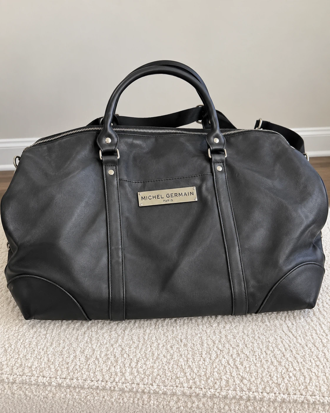 Michel Germain Black Duffle Bag - photo 3
