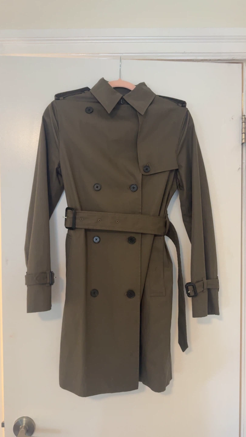 Aritzia New With Tags The Finch Mid Trench Coat - City Twill