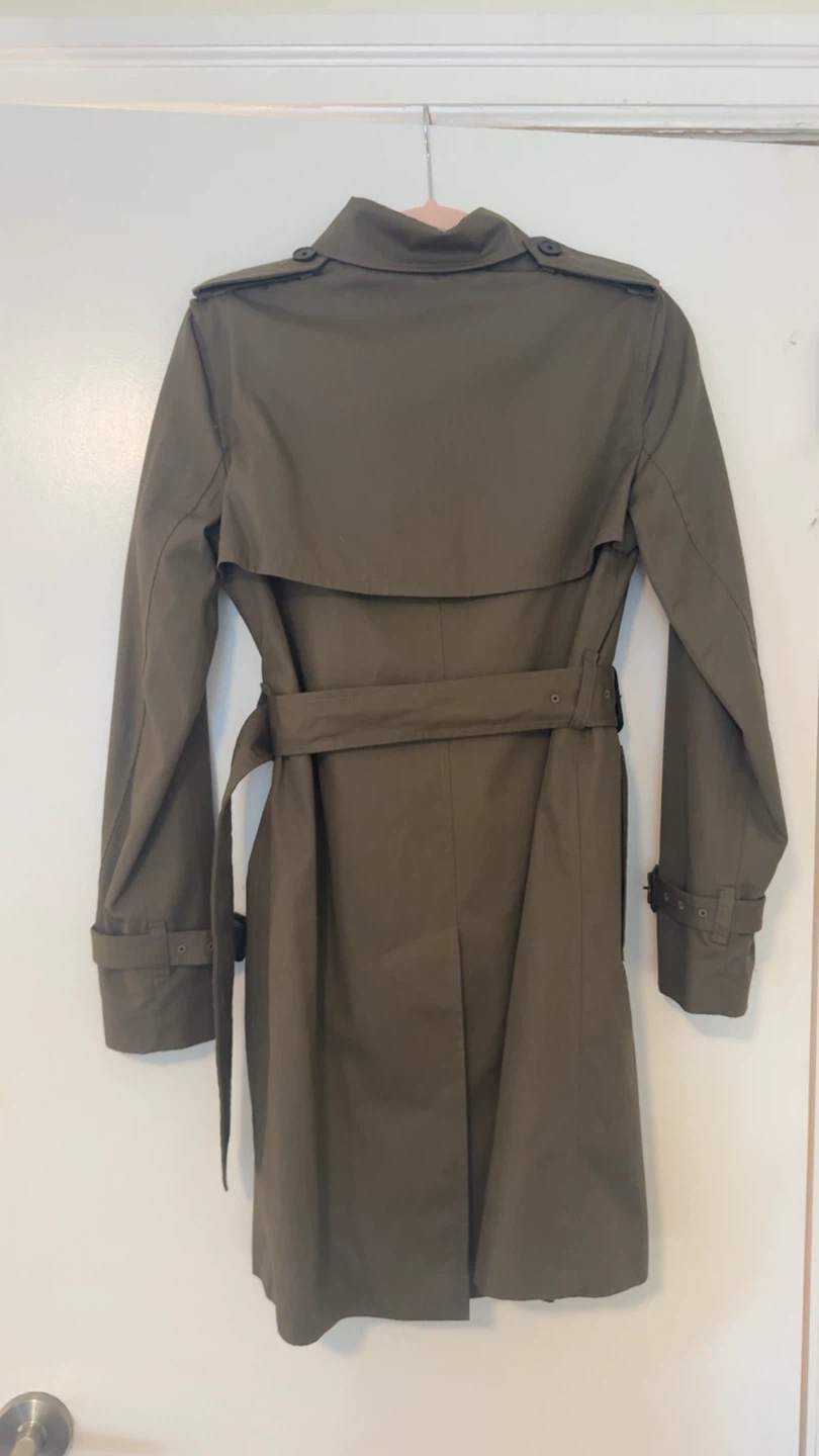 Aritzia New With Tags The Finch Mid Trench Coat - City Twill - photo 2