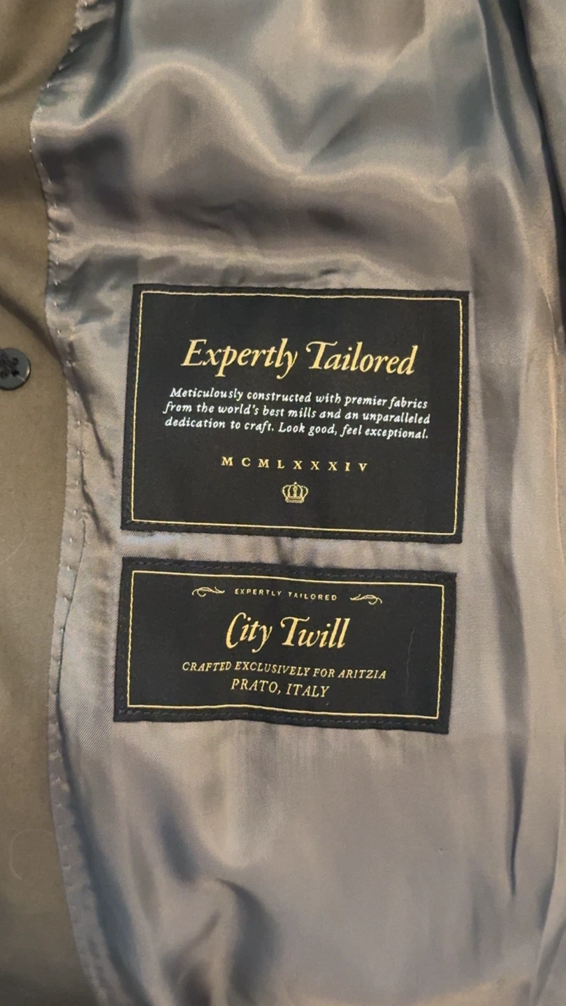 Aritzia New With Tags The Finch Mid Trench Coat - City Twill - photo 4
