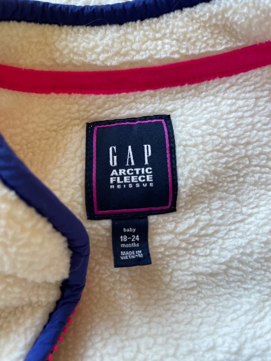 Gap Arctic Fleece Baby Jacket 18-24 Months - photo 2