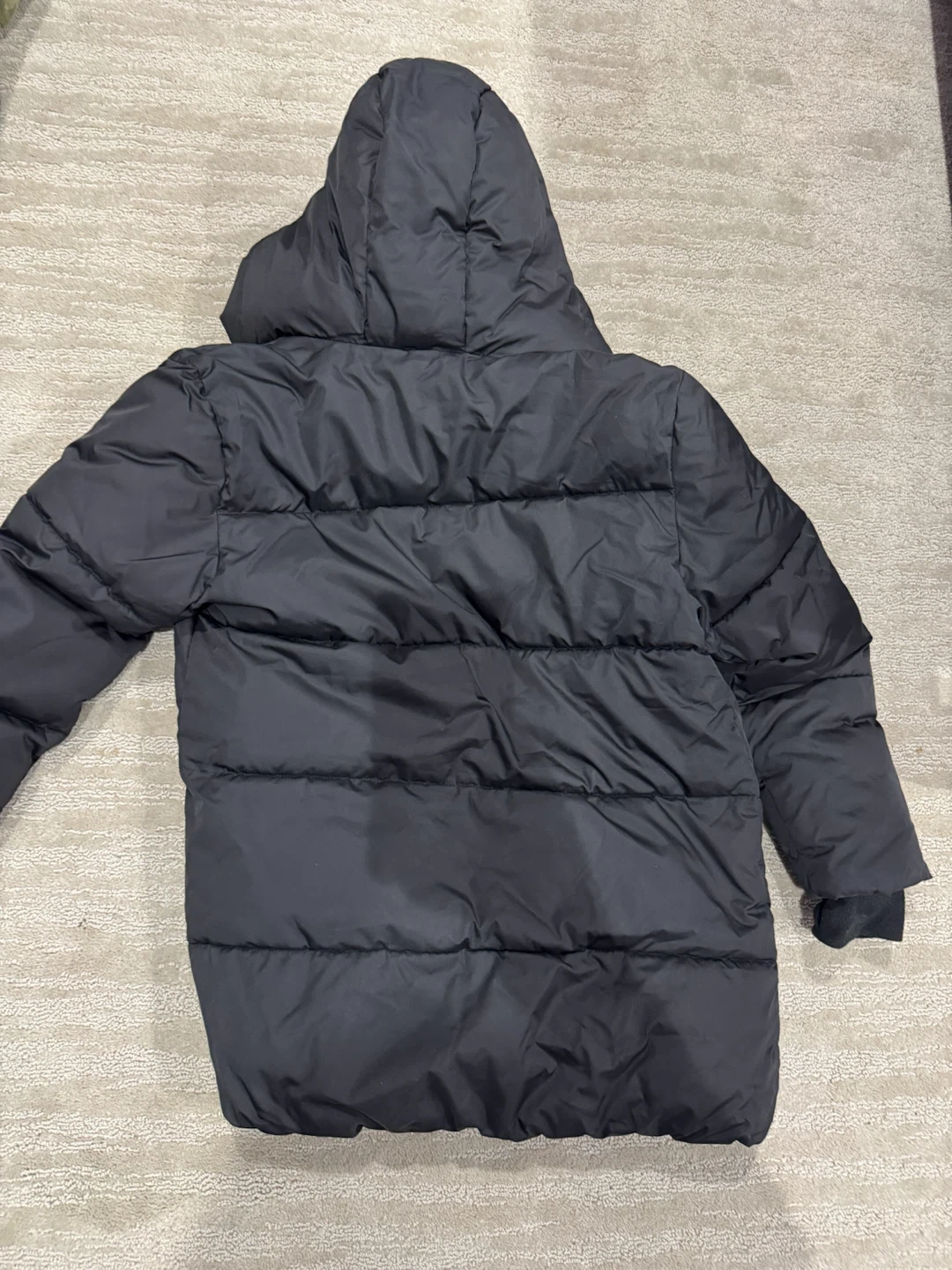 Gap Kids Black Puffer Jacket Size Large - photo 3