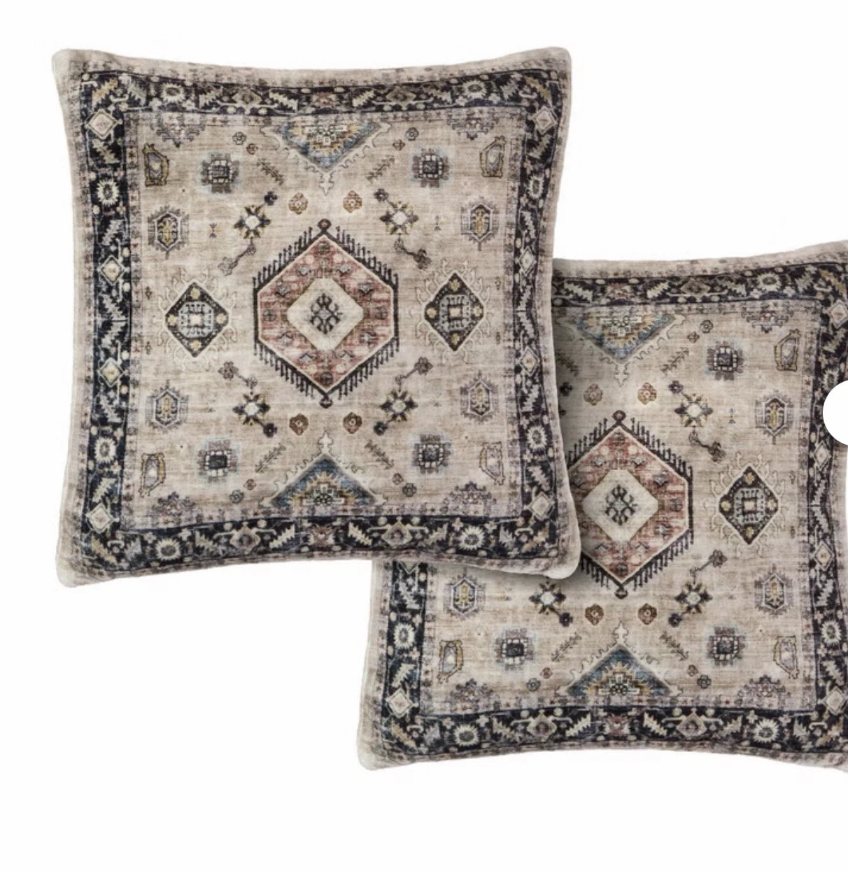 Wash Luxe Decorative Pillows - Set of 2