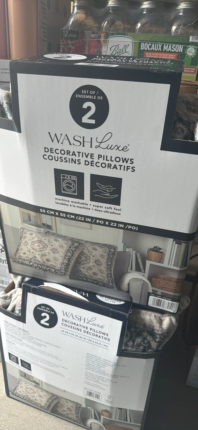 Wash Luxe Decorative Pillows - Set of 2 - photo 5