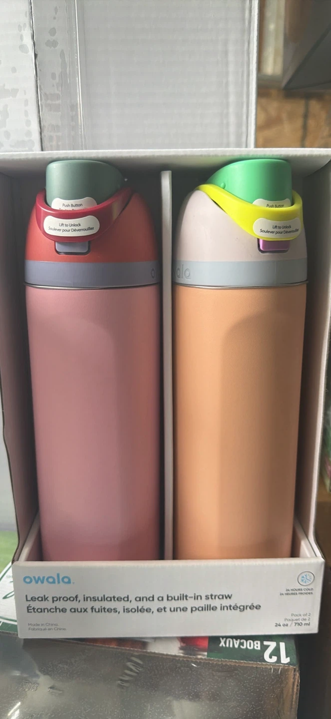 Owala FreeSip Insulated Water Bottles - Set of 2