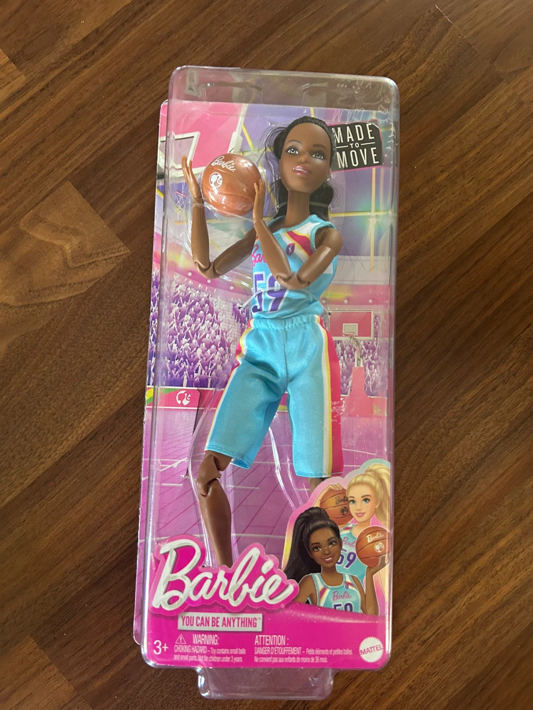 Barbie Made to Move Basketball Player Doll