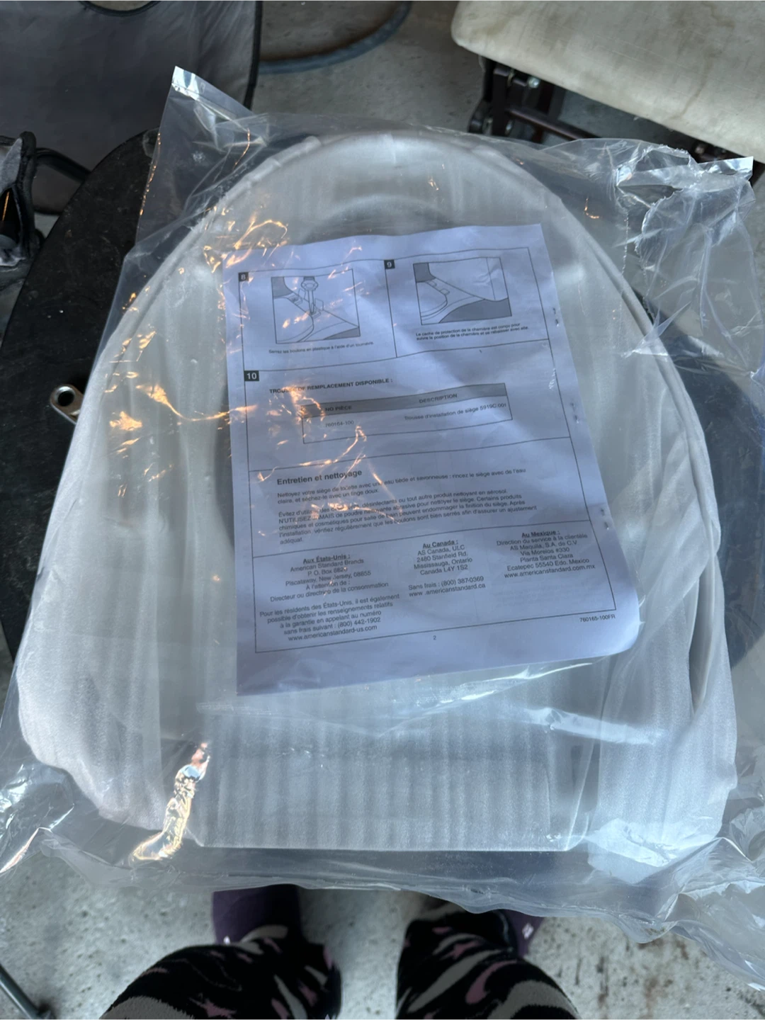 American Standard Slow Close Toilet Seat - photo 3