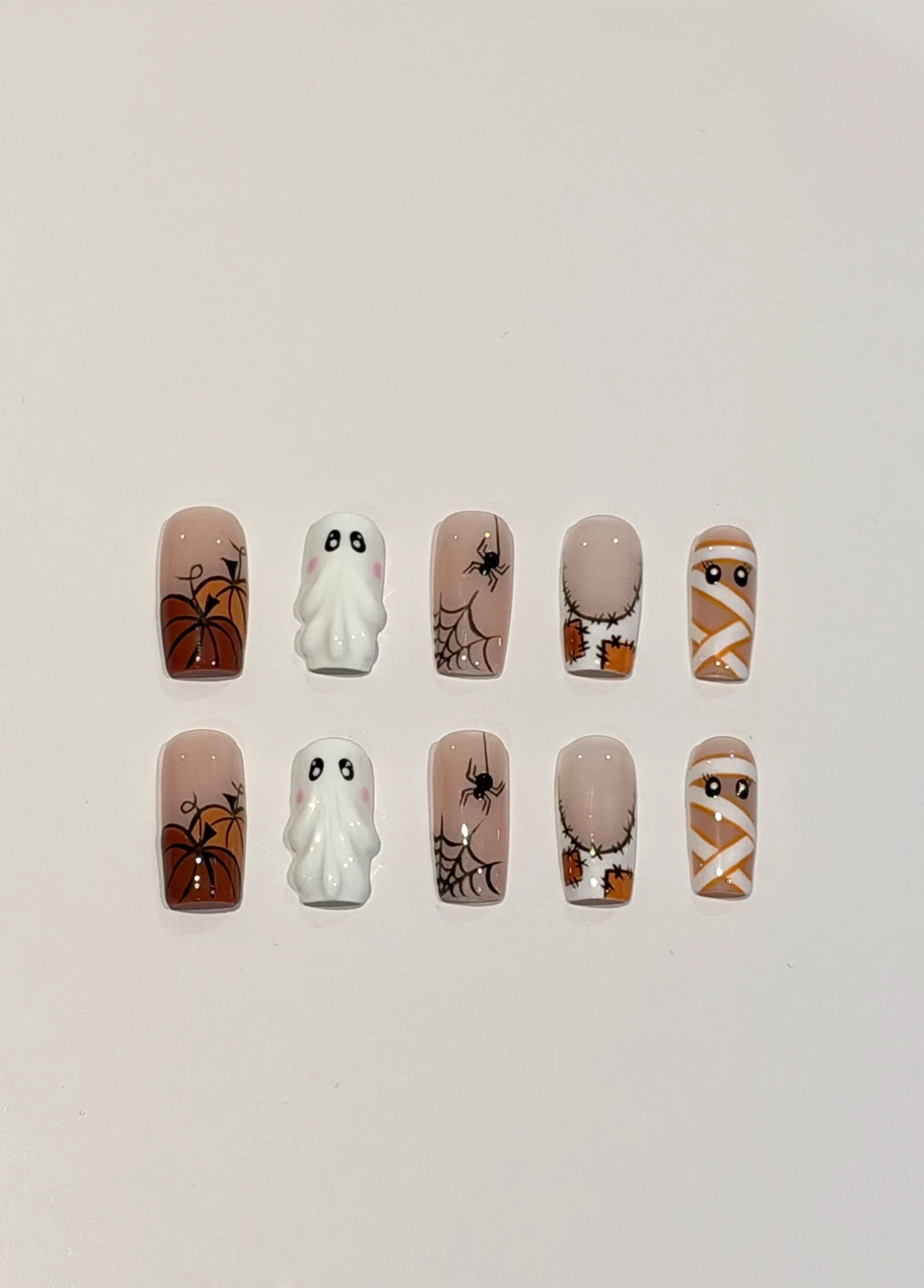 Halloween press on nails