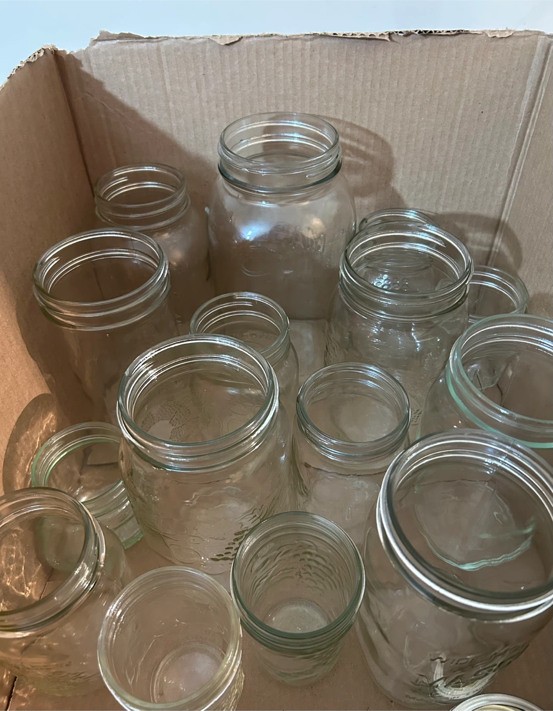 Assorted Mason Jars
