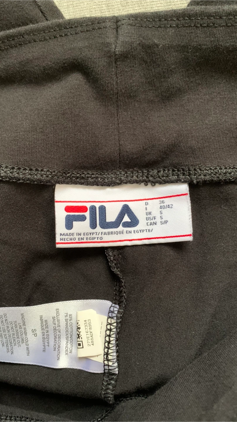 FILA Black Leggings - Size Small - photo 3