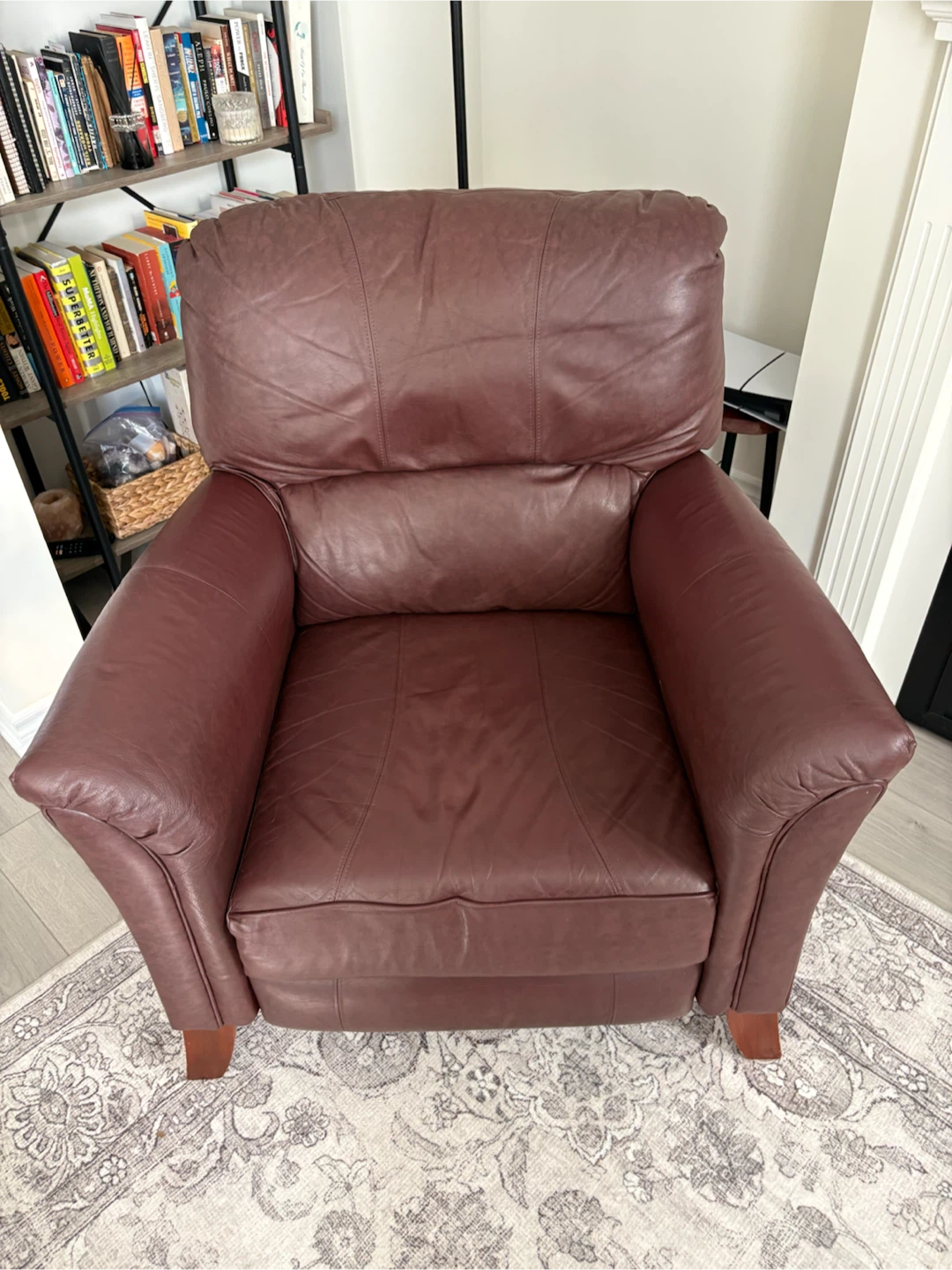 Leather Reclining Armchair
