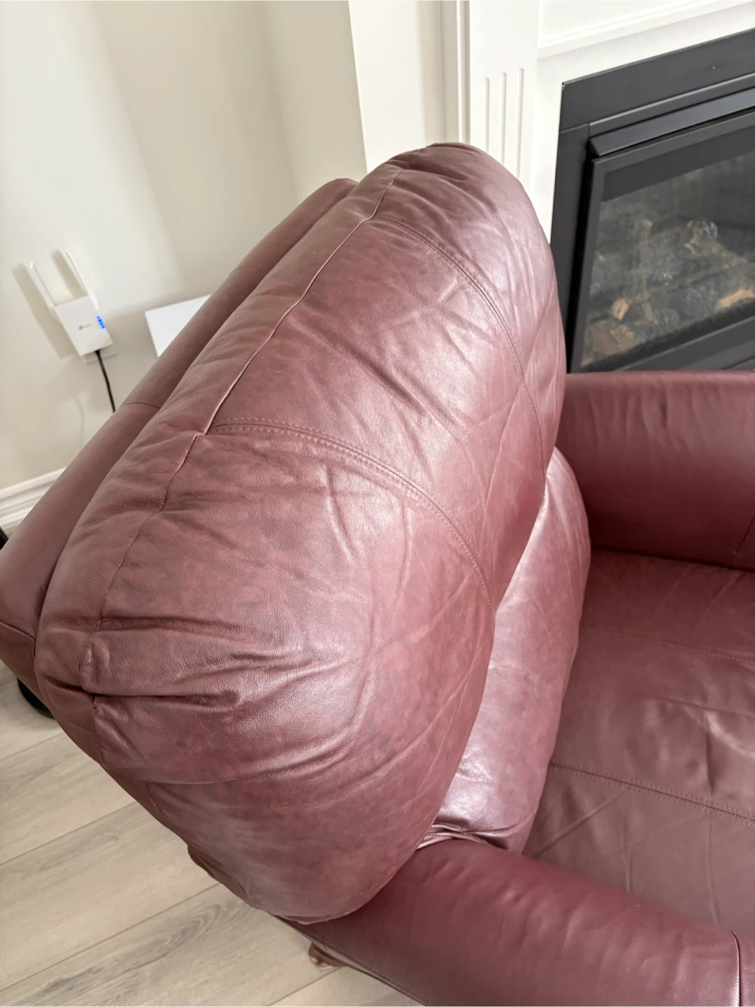 Leather Reclining Armchair - photo 4