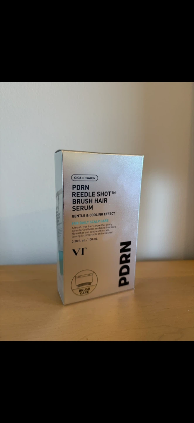 New-VT Cosmetics PDRN Reedle Shot Brush Hair Serum