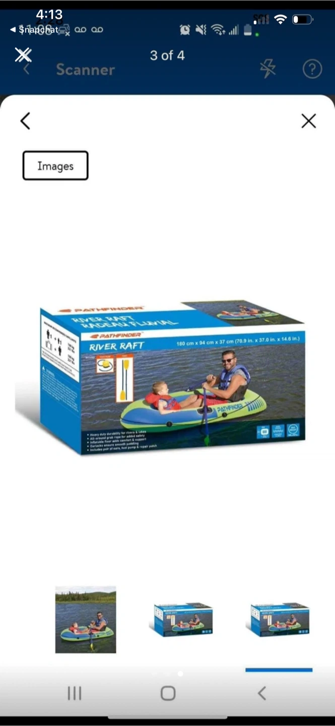 Pathfinder Inflatable River Raft
