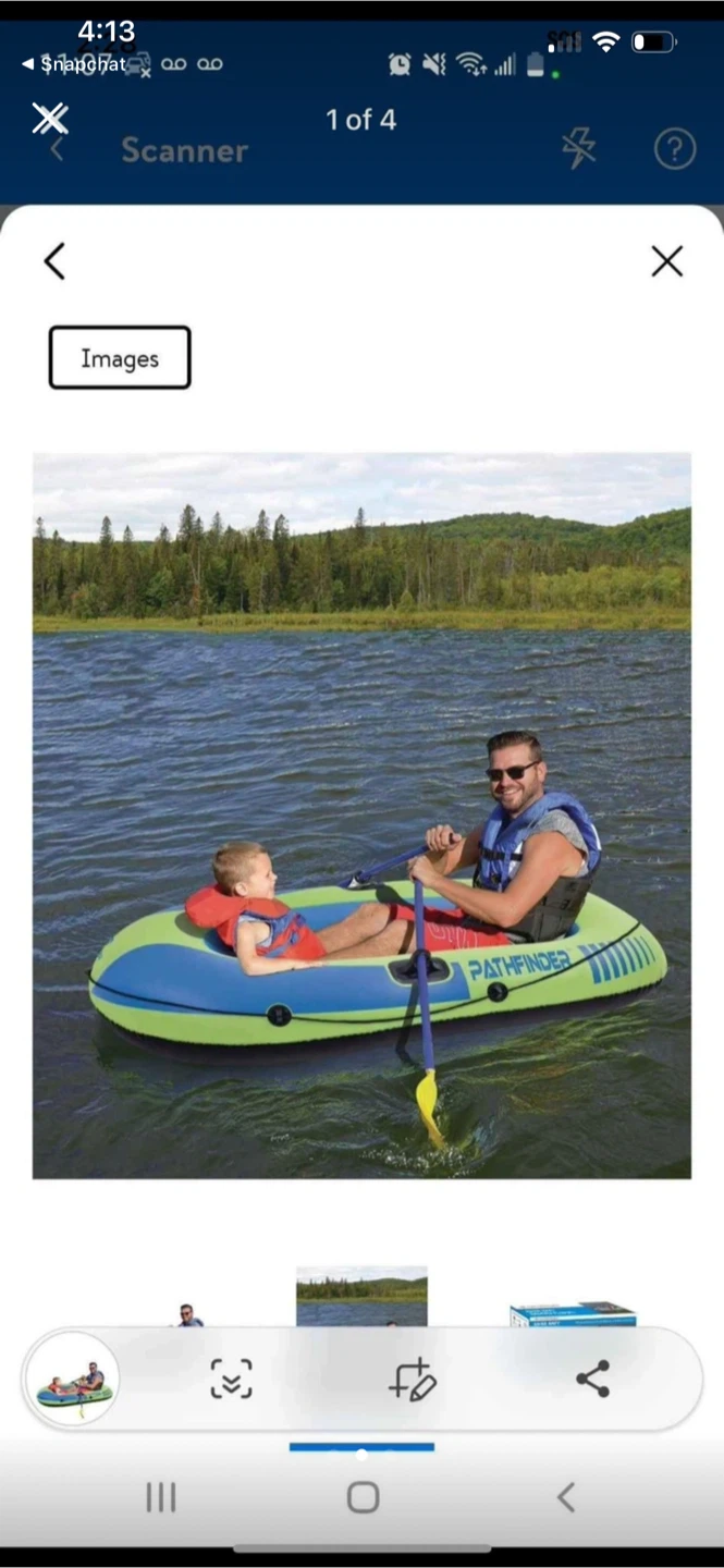 Pathfinder Inflatable River Raft - photo 2